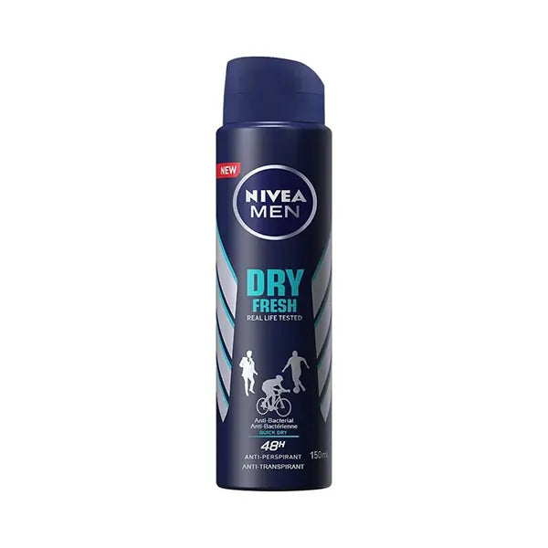 Nivea A/p Deodrant spray dry for men 150ml – Greenvalley Lahore