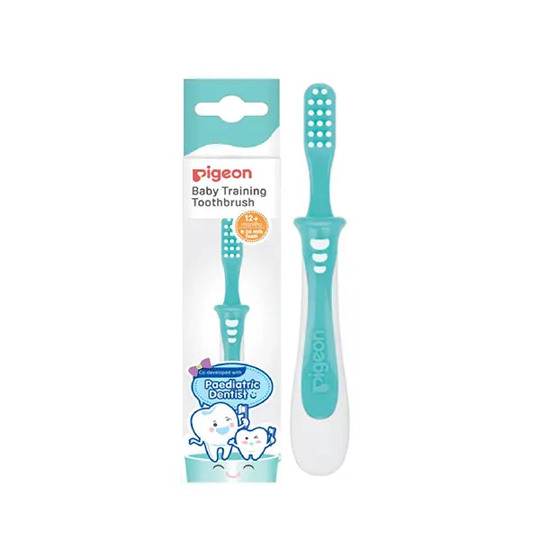 Pigeon Baby Training Toothbrush 3 Green