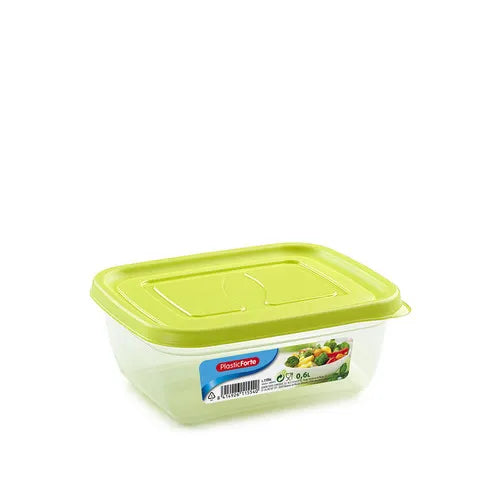 Plastic Forte Hermetic Food Container 0.6 Lt