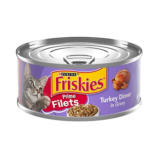 Purina Friskies Cat Food Turkey Dinner In Gravy 156g