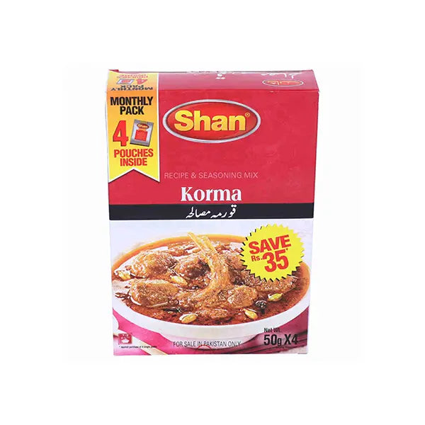 Shan korma Masala 50*4g