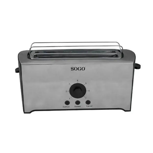 Sogo Stainless Steel Dual Long Slots Toaster SS-5455