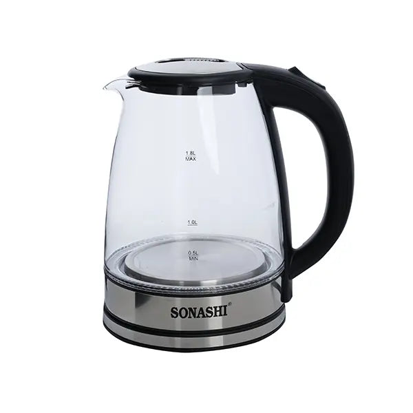 Sonashi Glass Kettle 1.8L 1500W SKT1809