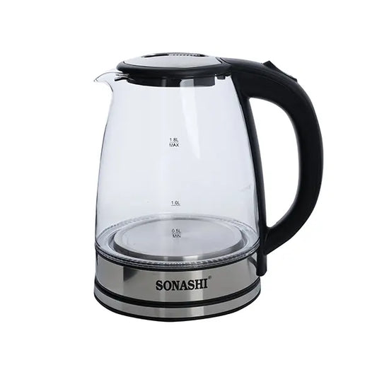 Sonashi Glass Kettle 1.8L 1500W SKT1809