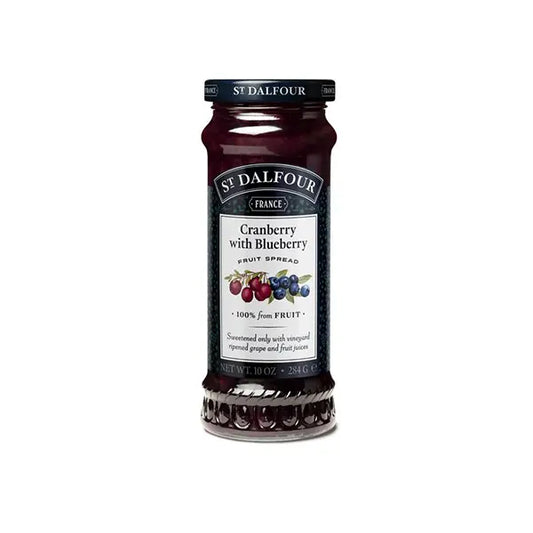 ST Dalfour Jam CranBerry & Blue Berry 284g