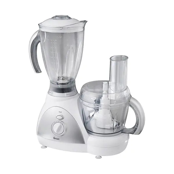 Swan Food Processor With Blender Mill White 700W Sp13040