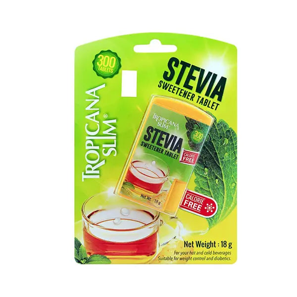 Tropicana Slim Stevia 300 Tabs 18g