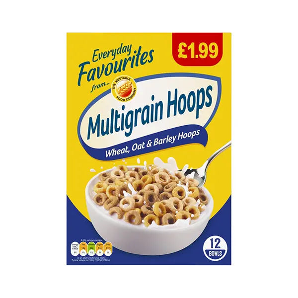 Weetabix Multigrain Hoops 375gm