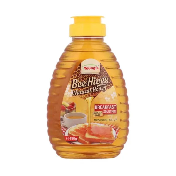 Youngs Bee Hives Honey 450Gm