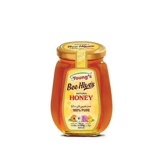 Youngs Honey Bottle 250Gm